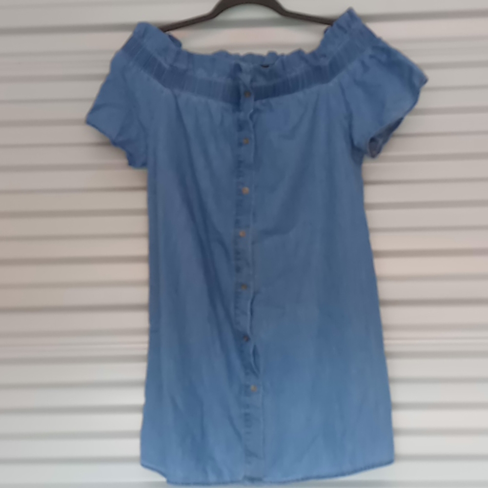 Women's off shoulder top size large - Picture 1 of 6